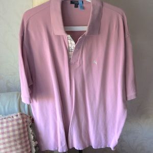 Burberry Men’s Pink Polo